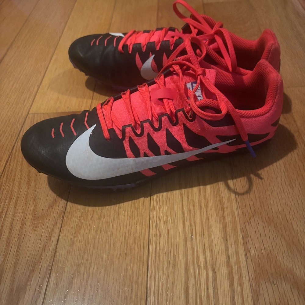 Nike Zoom Rival Women's 907565-001 Spike Running Shoes Size 9.5 Pink + Black